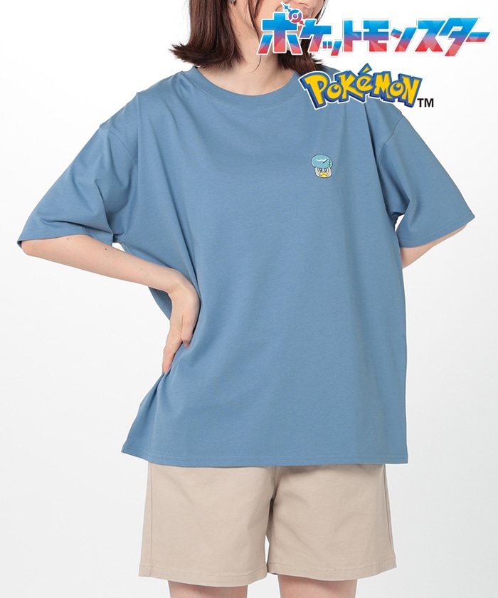 【Honeys公式 / ハニーズ】ポケモン／ゆるＴシャツ レディース Ｌ クワッス プチプラ