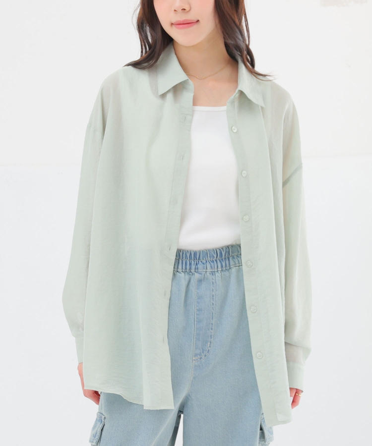 タンク付シアーシャツ