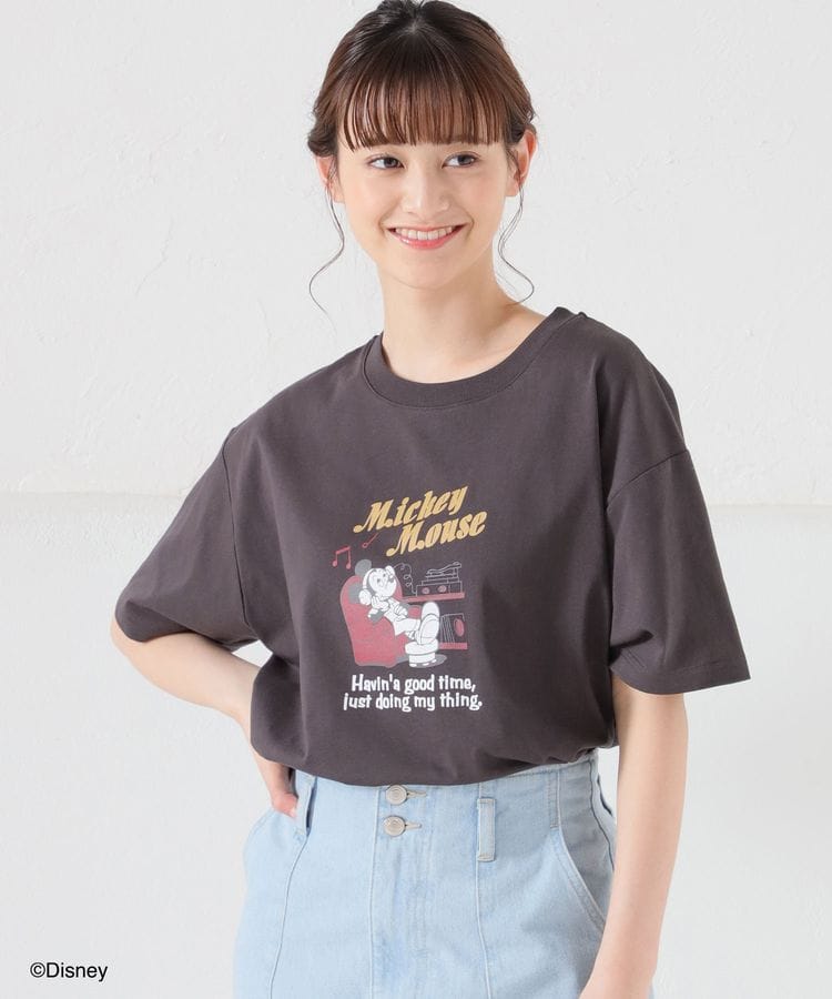 ハニーズ公式通販】ディズニー／ゆるＴシャツ: トップス－Honeys