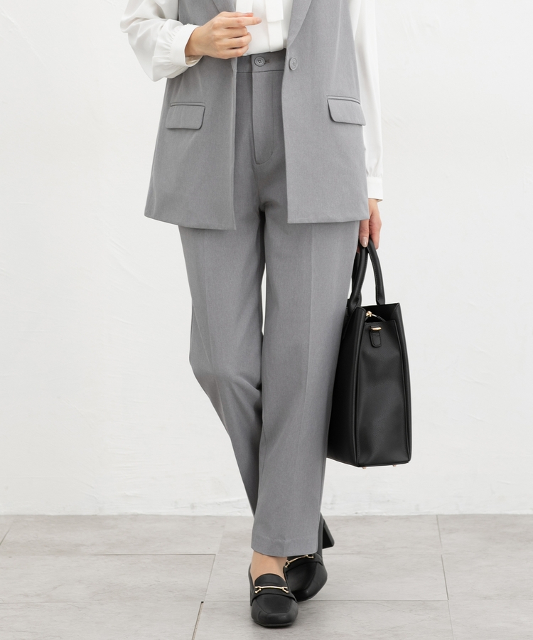 センタープレスパンツ(股下63cm)