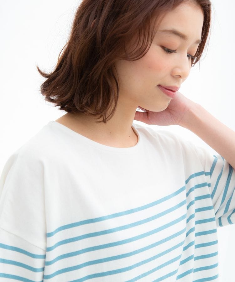 ハニーズ公式通販 半袖ボーダーｔシャツ トップス Honeys Online Shop レディースファッション通販