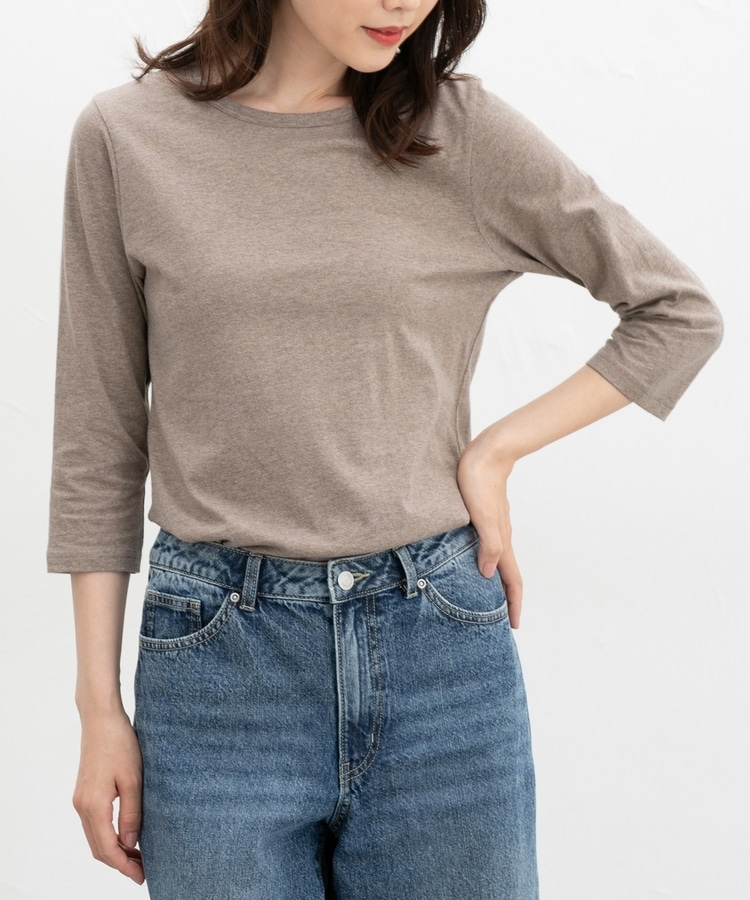 7分袖オーガニックT