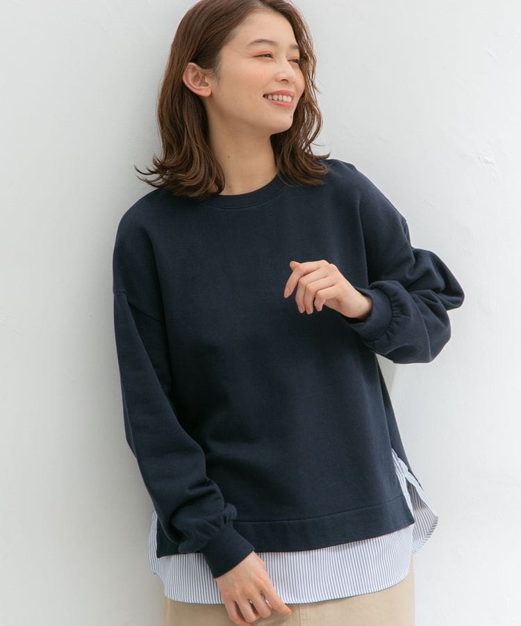 ハニーズ公式通販】裾異素材トップス: トップス－Honeys Online Shop