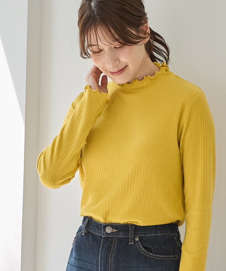 メローハイネックTシャツ
