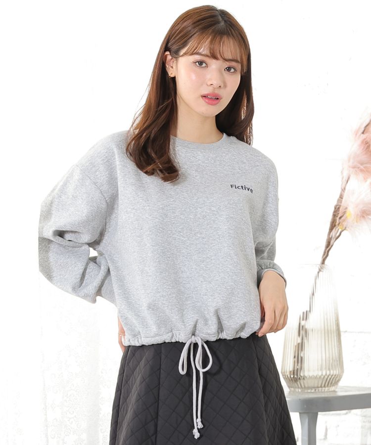 ハニーズ公式通販】裾ドロストゆるトップス: トップス－Honeys Online