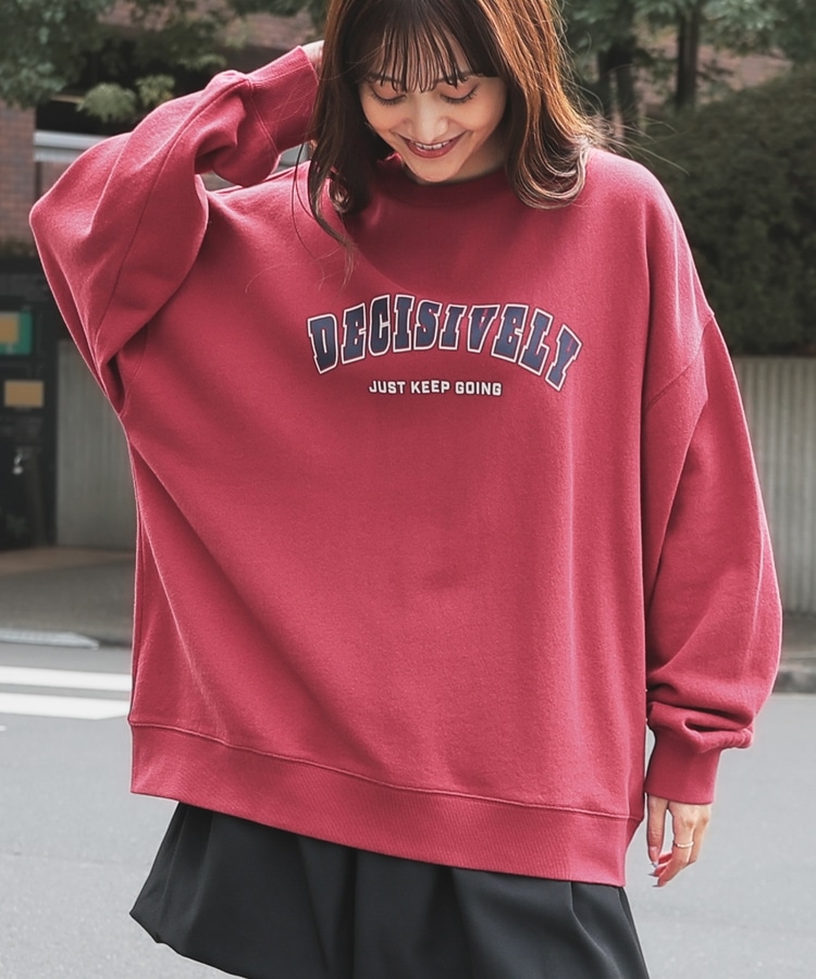 ロゴビッグトレーナー