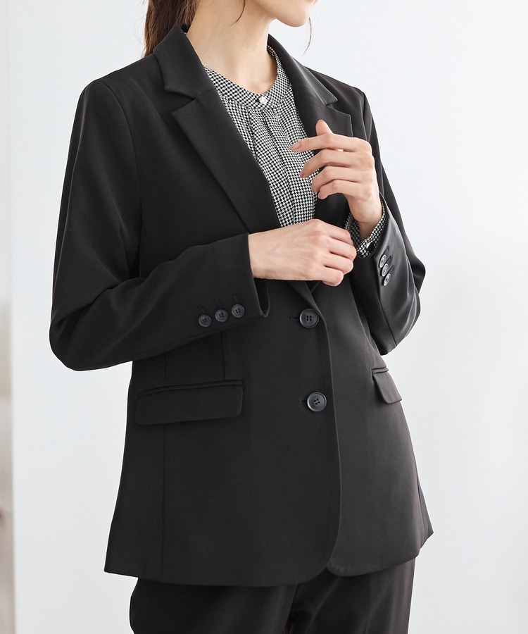 2つ釦テーラードジャケット