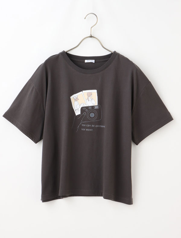 ハニーズ公式通販 イラストプリントｔシャツ トップス Honeys Online Shop レディースファッション通販