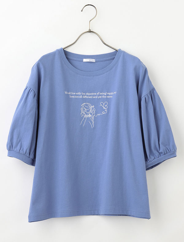 ハニーズ公式通販 女の子刺繍ｔシャツ トップス Honeys Online Shop レディースファッション通販