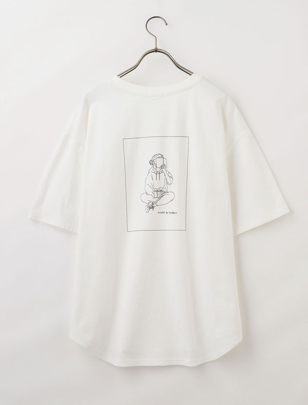 ハニーズ公式通販 イラストプリントｔシャツ トップス Honeys Online Shop レディースファッション通販