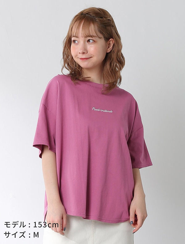 ハニーズ公式通販 バックロゴｔシャツ トップス Honeys Online Shop レディースファッション通販