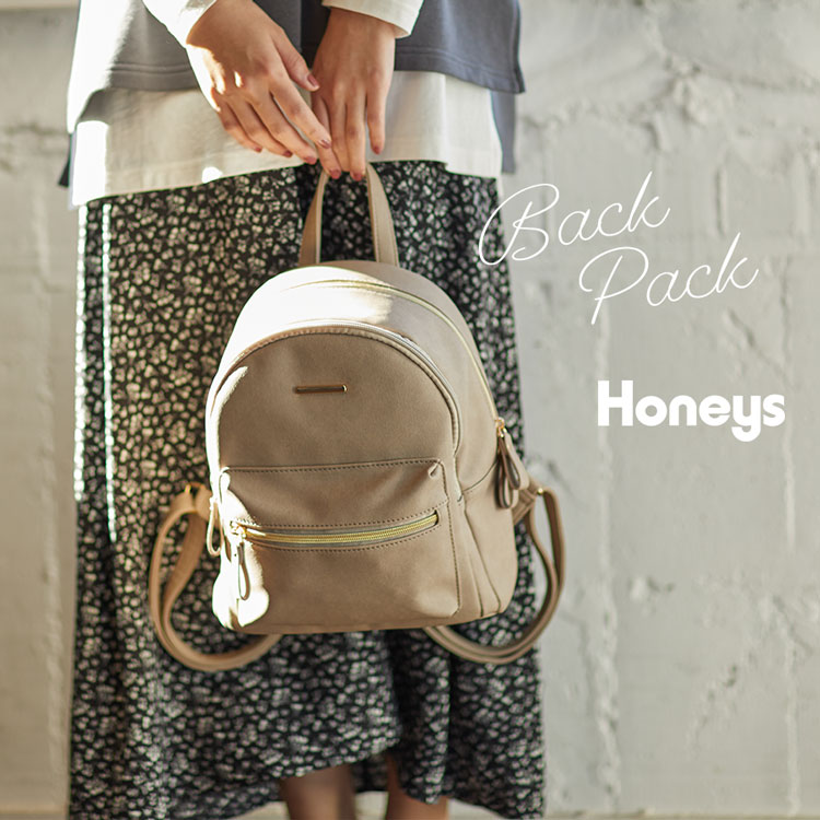 ハニーズ公式通販 合皮リュック バッグ Honeys Online Shop レディースファッション通販