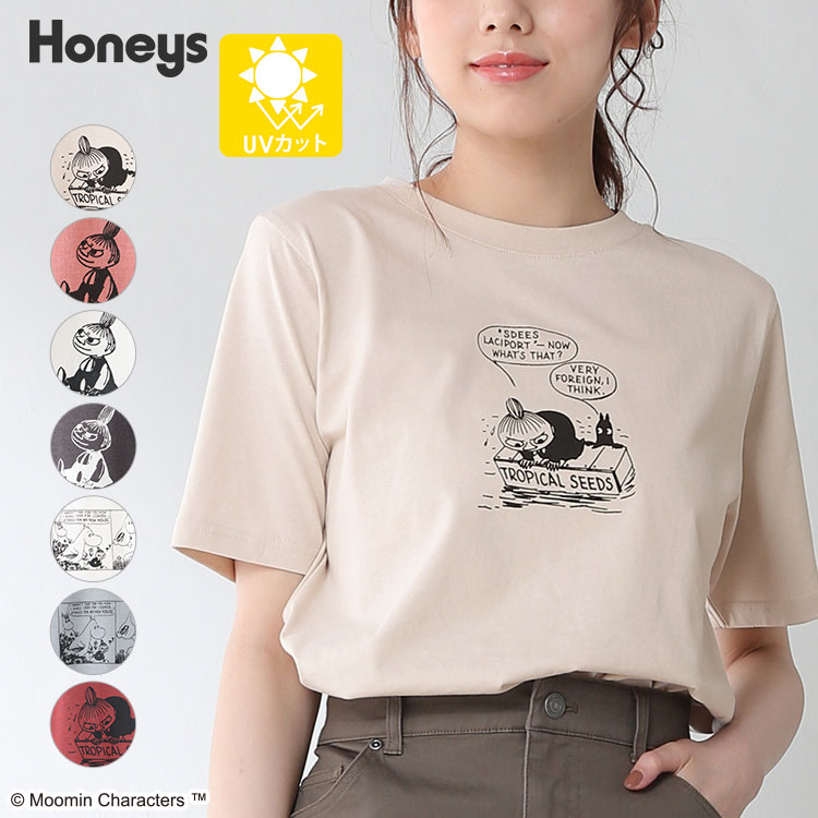 ハニーズ公式通販 ムーミンｔシャツ トップス Honeys Online Shop レディースファッション通販