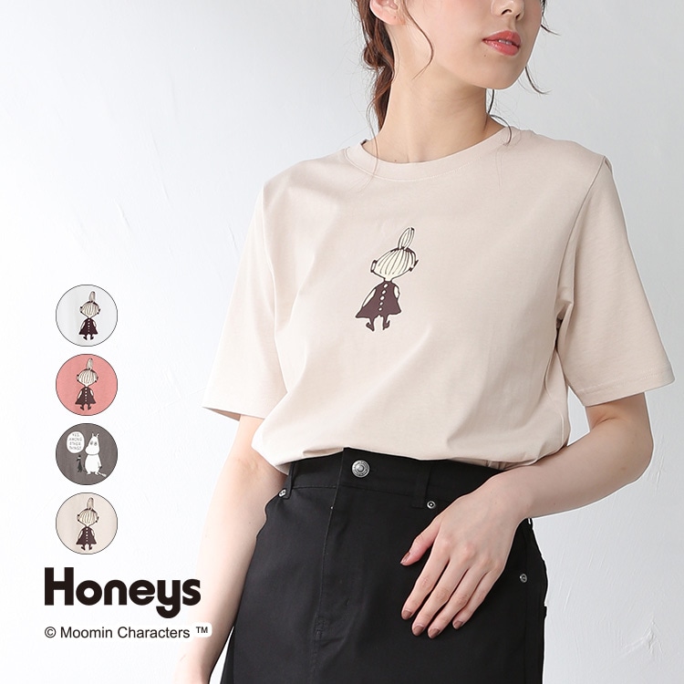 ハニーズ公式通販 ムーミンｔシャツ トップス Honeys Online Shop レディースファッション通販