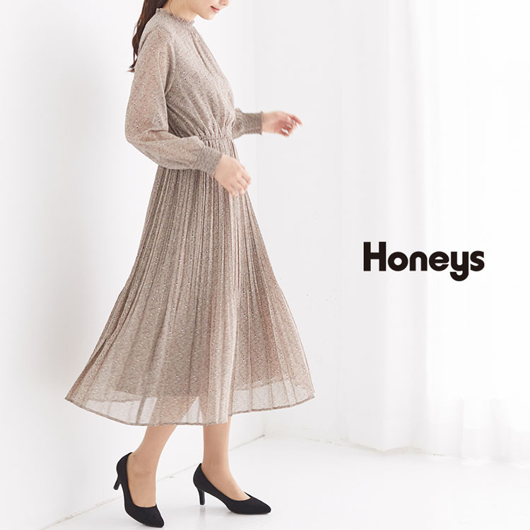 ハニーズ公式通販 ハイネックワンピース ワンピース Honeys Online Shop レディースファッション通販