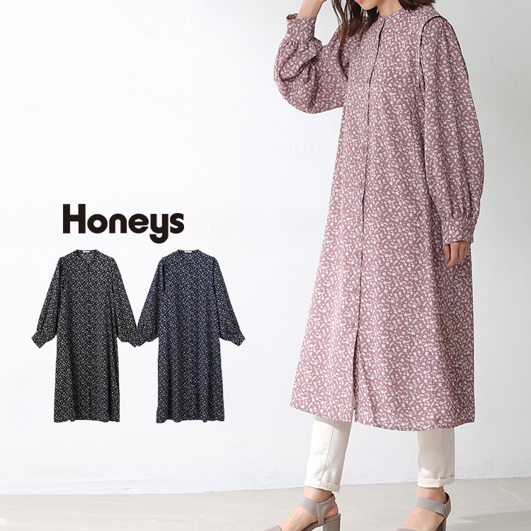 ハニーズ公式通販 花柄ワンピース ワンピース Honeys Online Shop レディースファッション通販